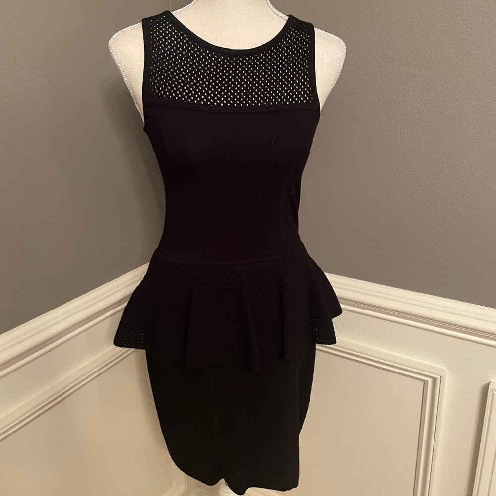 Milly Sz P Sweater Knit Dress Pelpum
